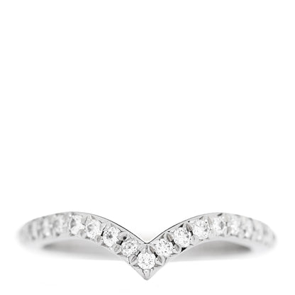 Tiffany Platinum Diamond Soleste V Band Ring 47 4 1 of 5