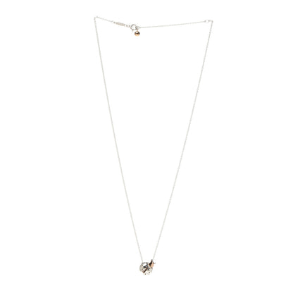 Tiffany Sterling Silver 18K Rose Gold Return to Tiffany Love Bugs Ladybug Pendant Necklace 3 of 5