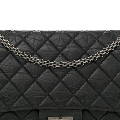 Chanel Aged Calfskin Quilted 2.55 Reissue 227 Flap Black 8 of 11