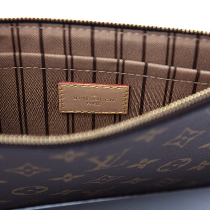 Louis Vuitton Monogram Neverfull MM GM Pochette 6 of 7