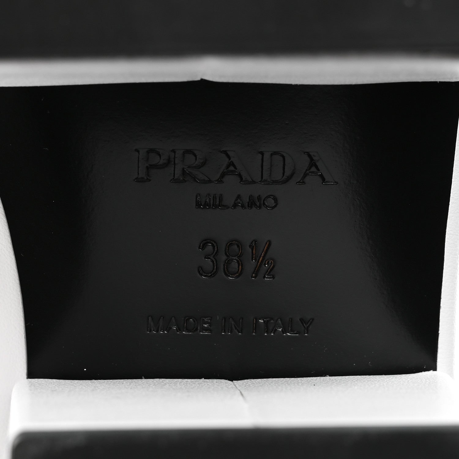 Prada Nappa Tech Logo 70mm Platform Boots 38.5 White 7 of 9