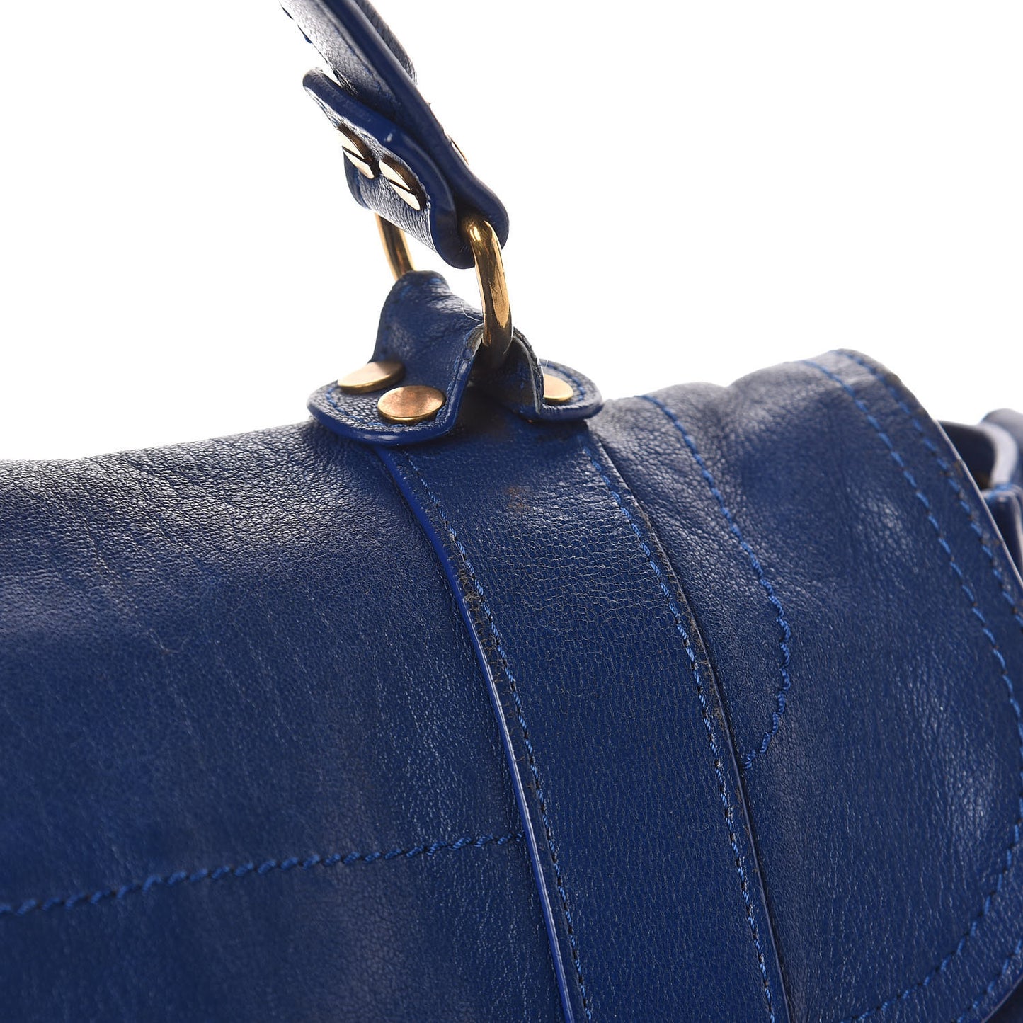 Lambskin Medium PS1 Satchel Royal Blue