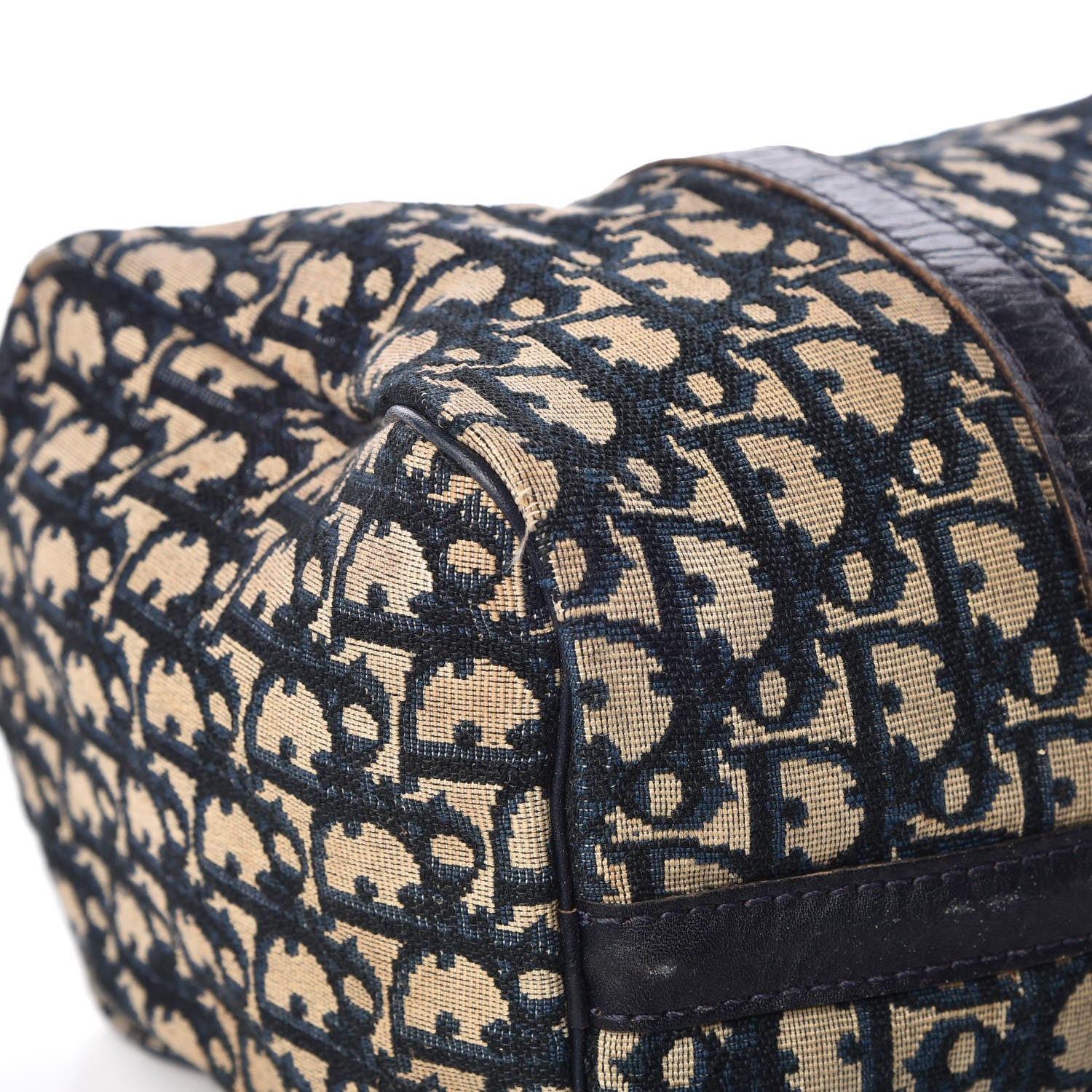 Christian Dior Monogram Boston Navy Blue 25 of 44