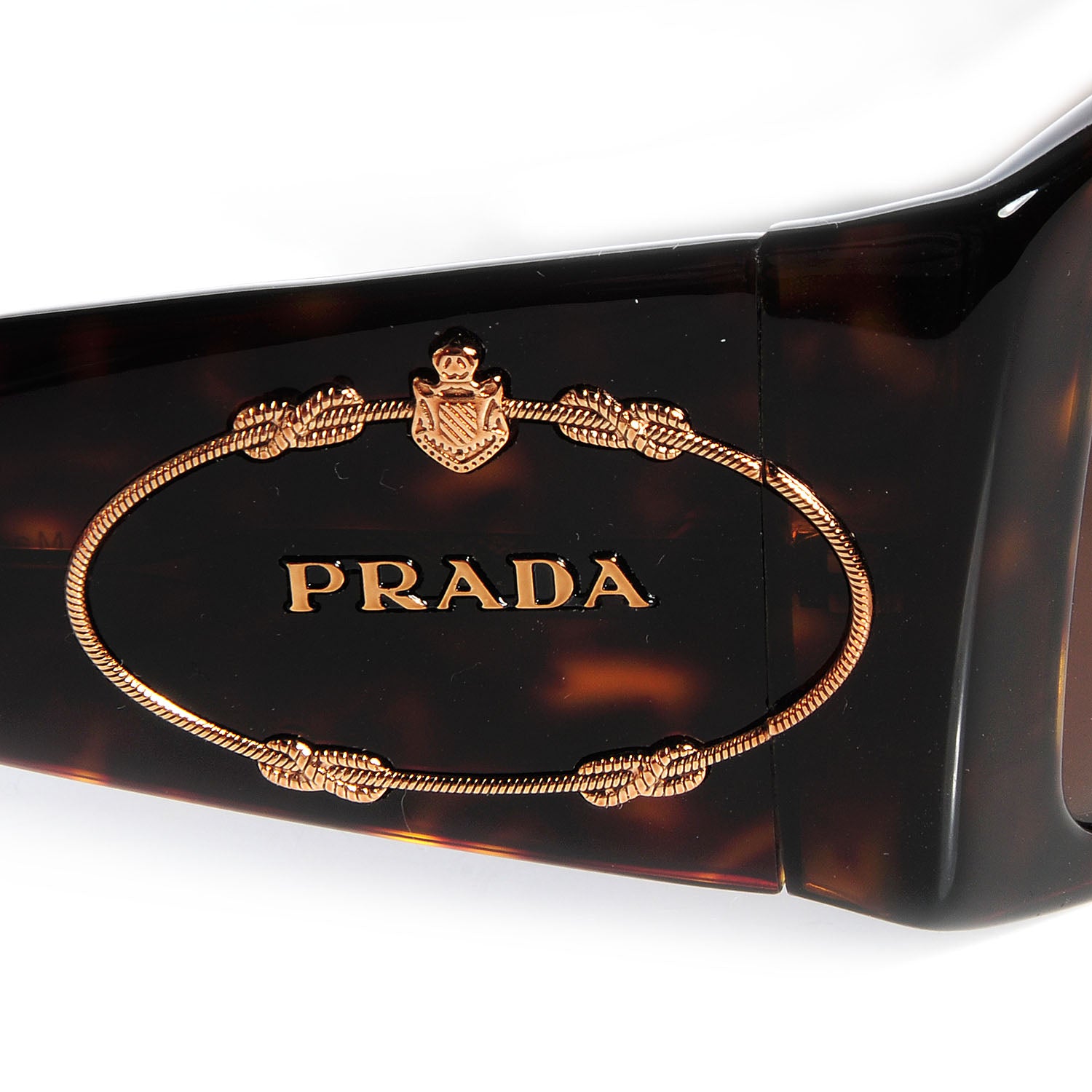 Prada Tortoise Sunglasses SPR 01I 4 of 6