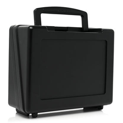 Balenciaga Recycled Plastic Embossed Lunch Box Top Handle Bag Black 2 of 11