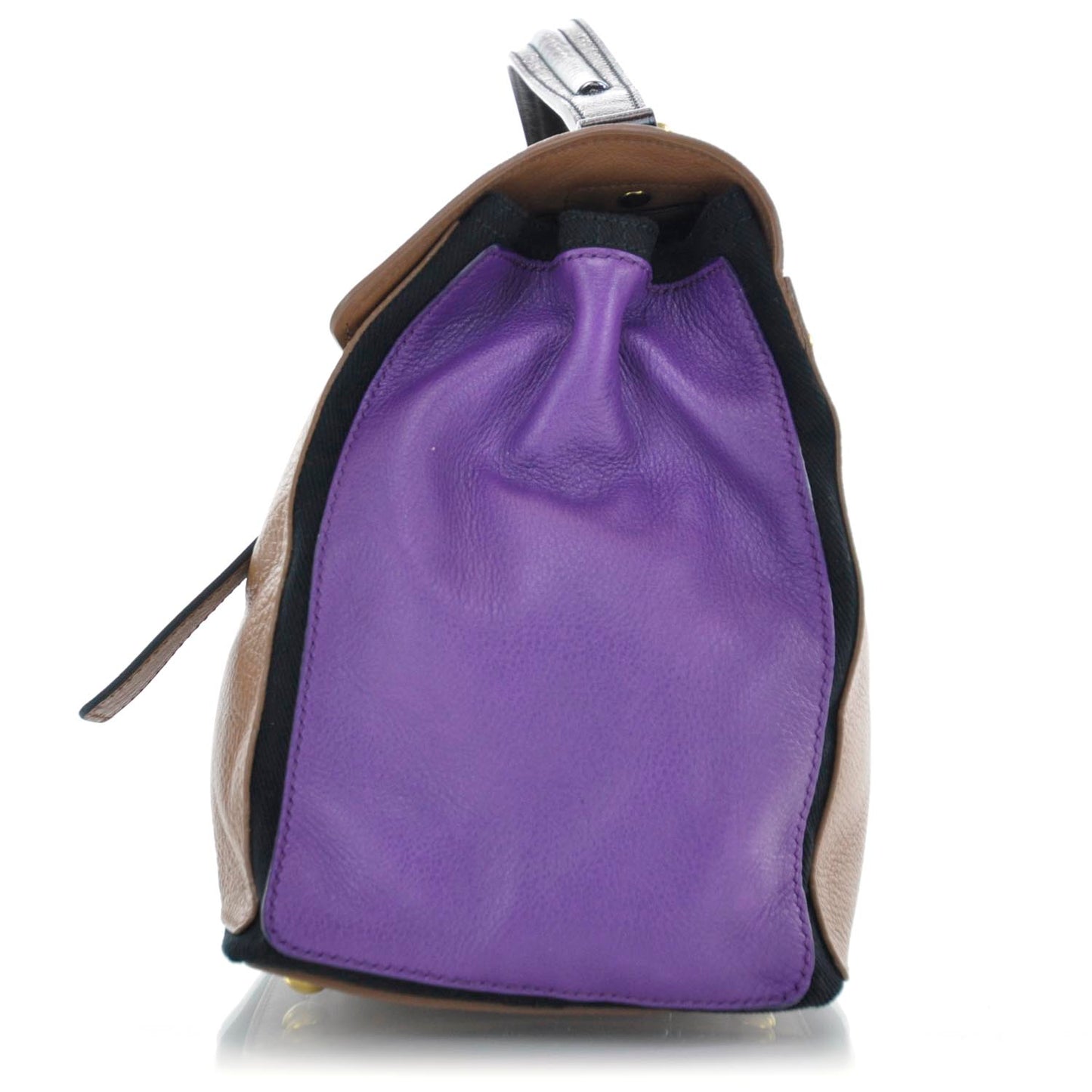 Leather Medium Colorblock Muse Two