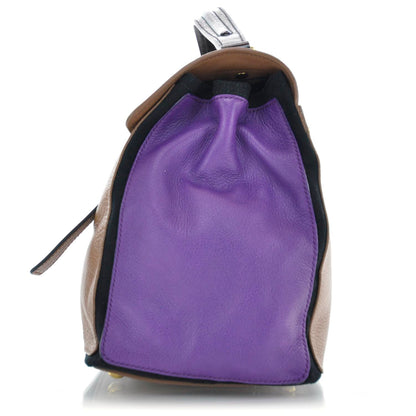 Saint Laurent Leather Medium Colorblock Muse Two 4 of 10