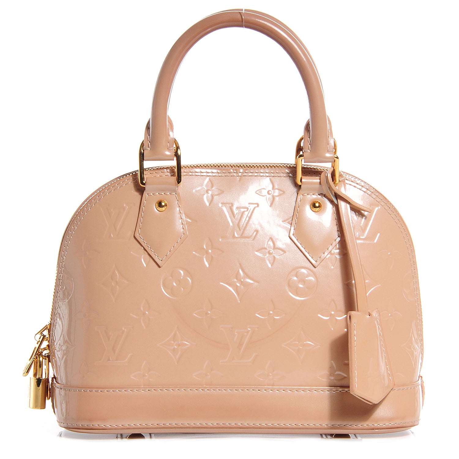 Louis Vuitton Vernis Alma BB Rose Florentin 1 of 7