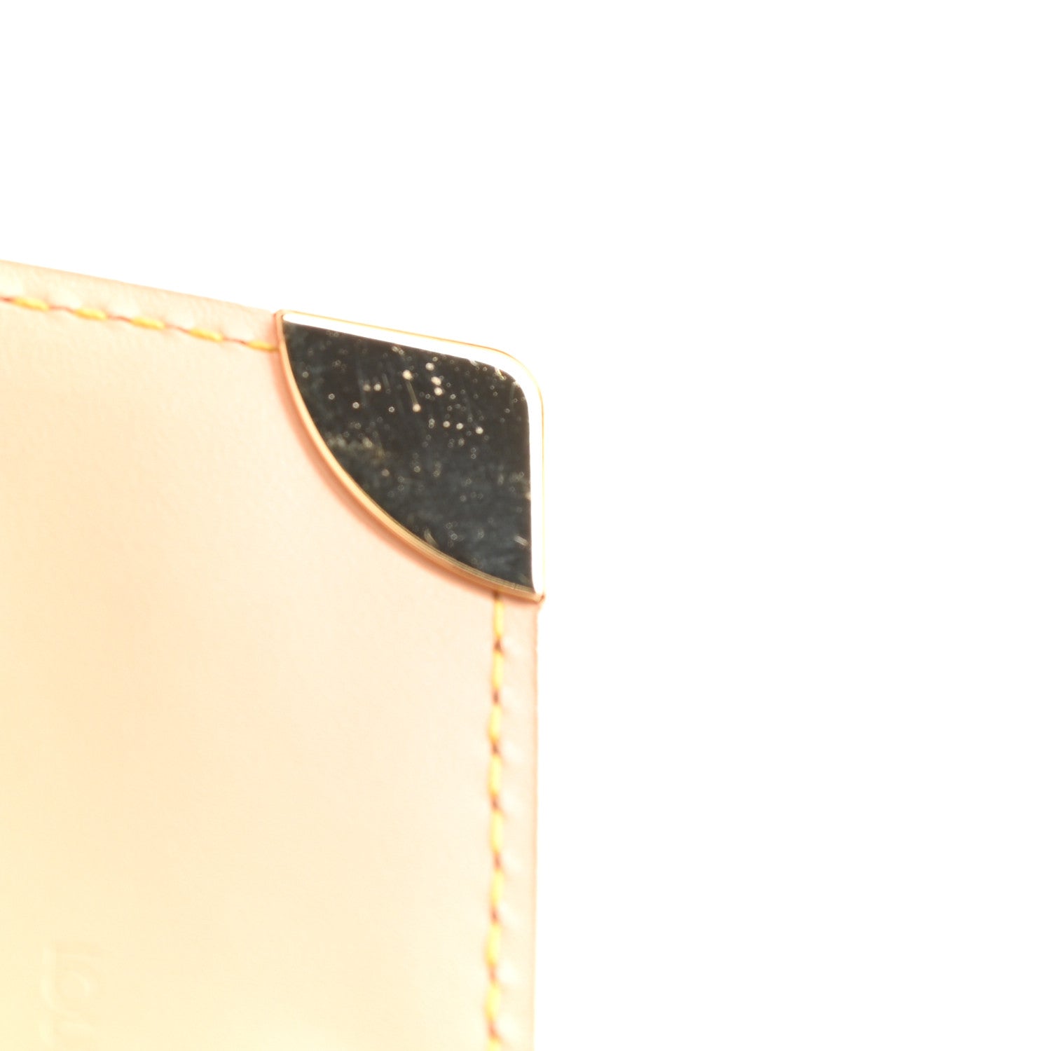 Louis Vuitton Monogram Multicolor Porte-Monnaie Plat Coin Purse White 9 of 9