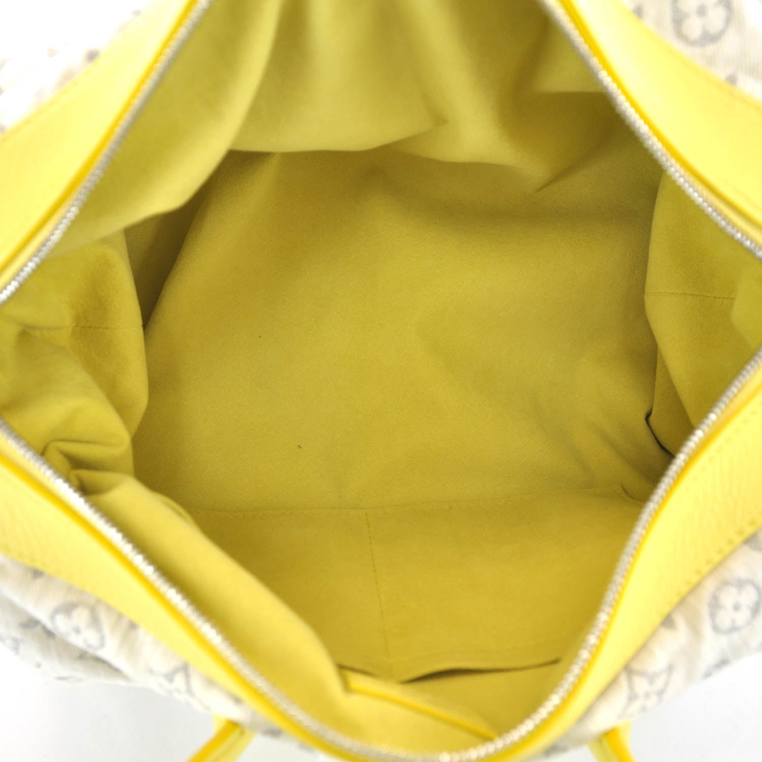 Louis Vuitton Monogram Denim Speedy Round Yellow 13 of 13