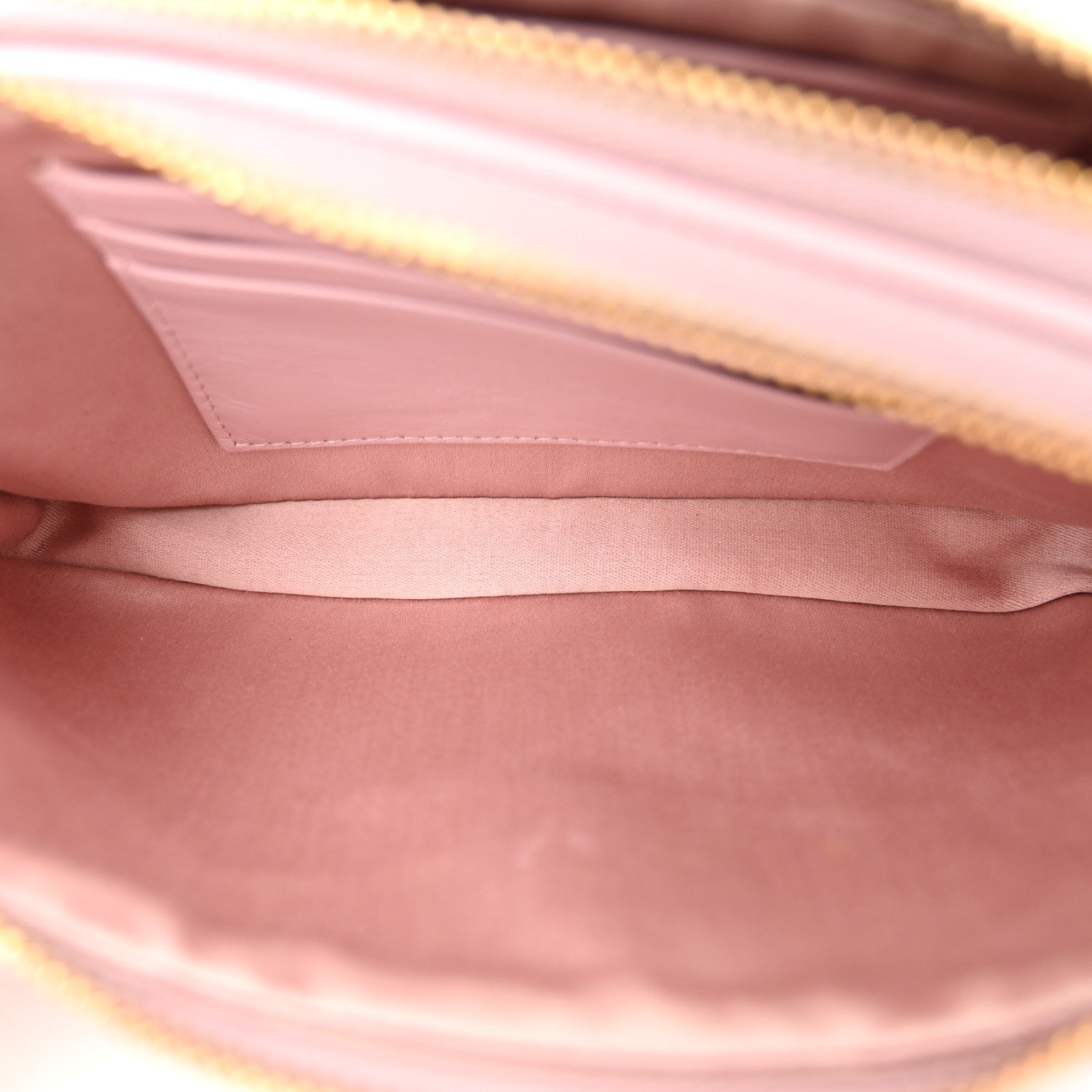Miu Miu Nappa Matelasse Double Zip Chain Shoulder Bag Alabastro 5 of 12