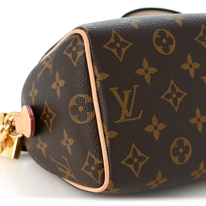 Louis Vuitton Monogram Speedy Bandouliere 20 Black 8 of 9