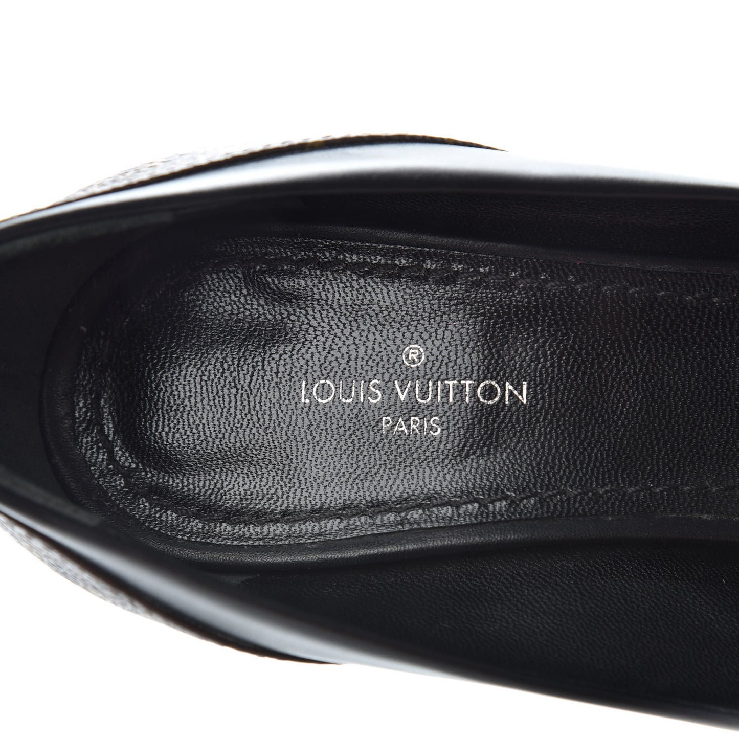 Calfskin Monogram Matchmake Pumps 37.5 Black
