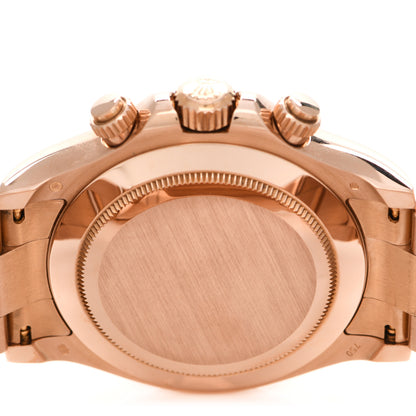 Rolex 18K Everose Gold 40mm Oyster Perpetual Cosmograph Daytona Watch Black Pink 116505 4 of 5