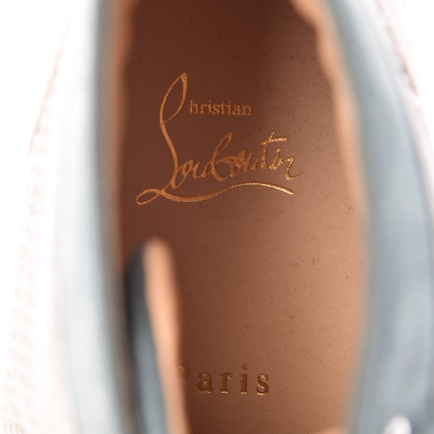 Christian Louboutin Calfskin Tresse Veau Velours Mens Louis Flats 40.5 Brown 8 of 8