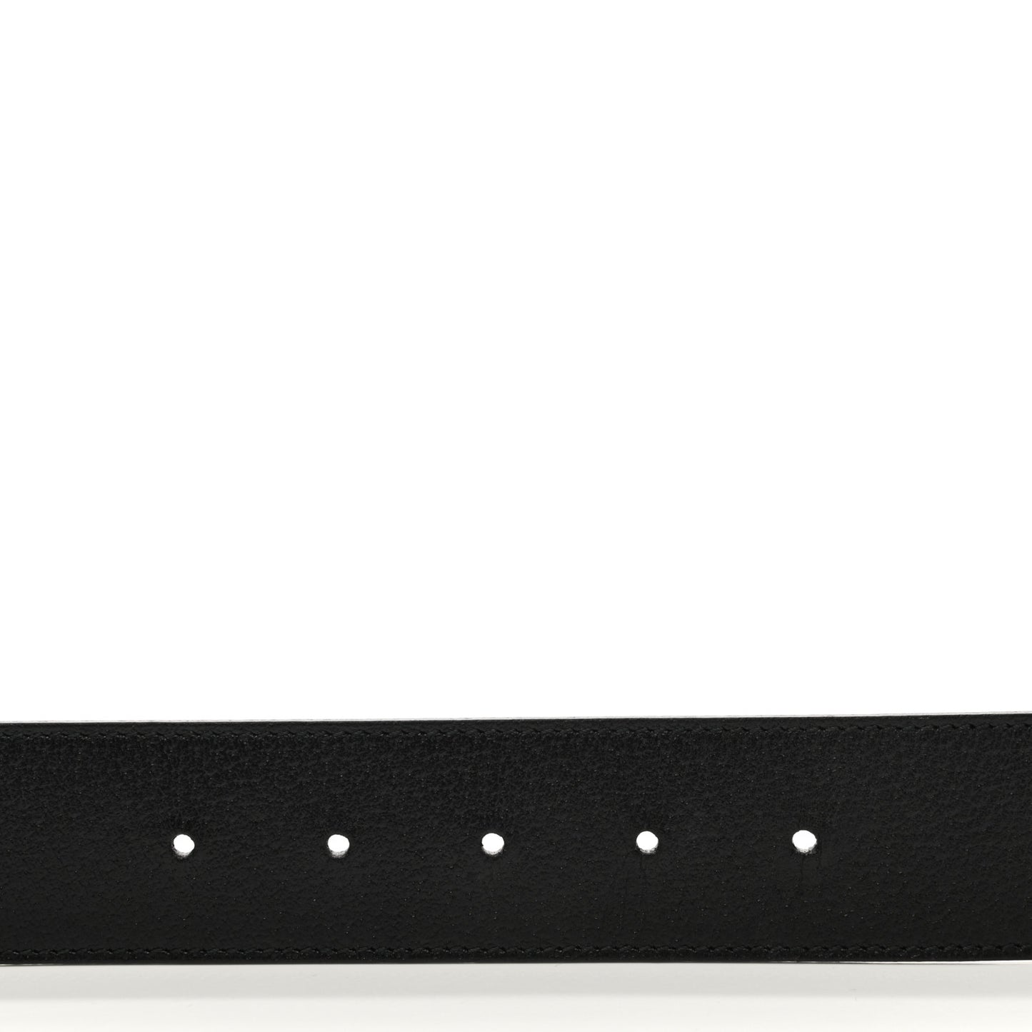 Textured Calfskin Double G 40mm Belt 85 34 Black