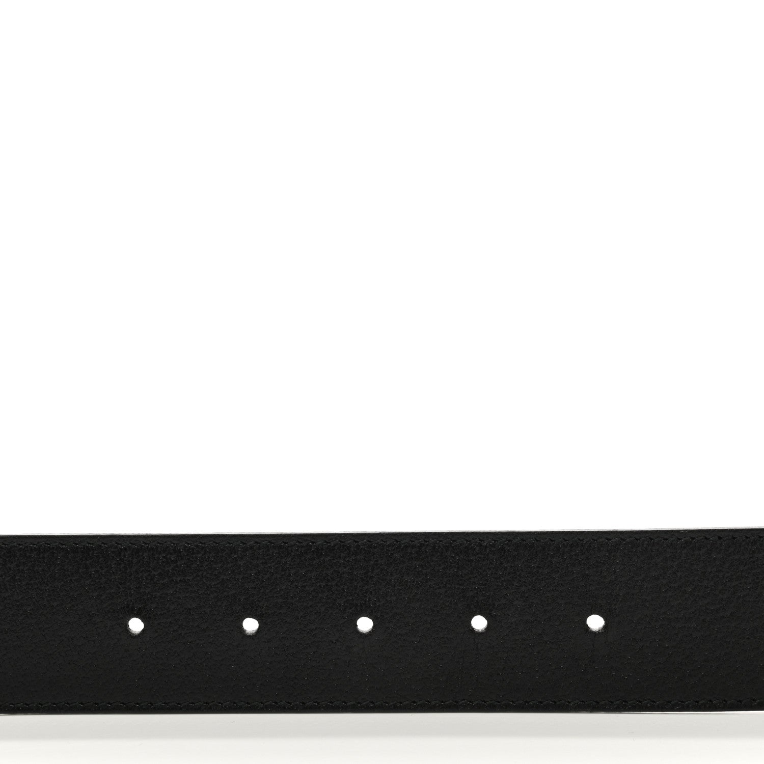 Gucci Textured Calfskin Double G 40mm Belt 85 34 Black 4 of 6