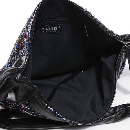 Chanel Lambskin Tweed Small Girl Bag Multicolor Black 5 of 7