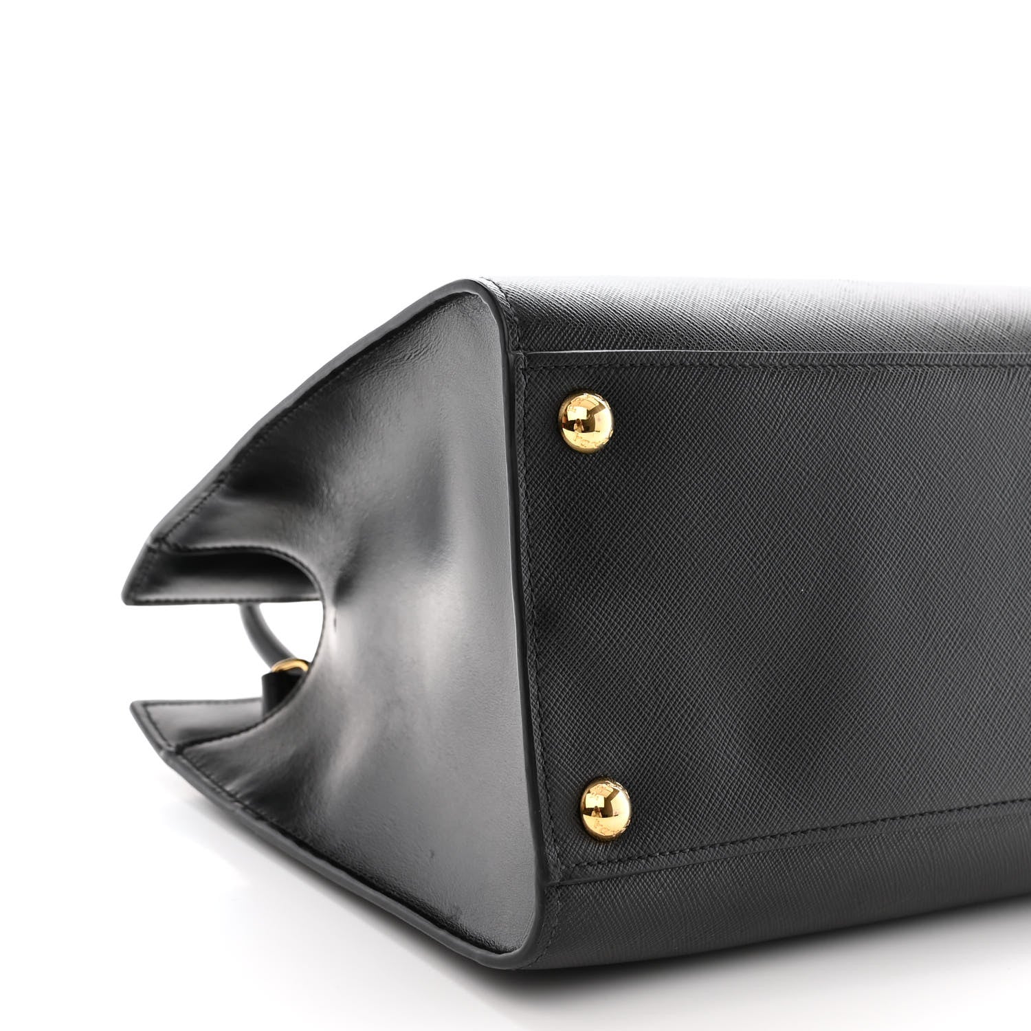 Prada Saffiano Soft Calfskin Tote Black 10 of 11