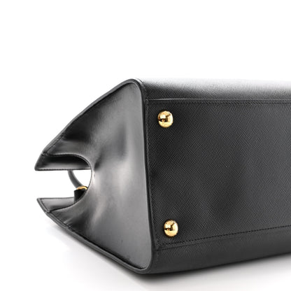 Prada Saffiano Soft Calfskin Tote Black 10 of 11