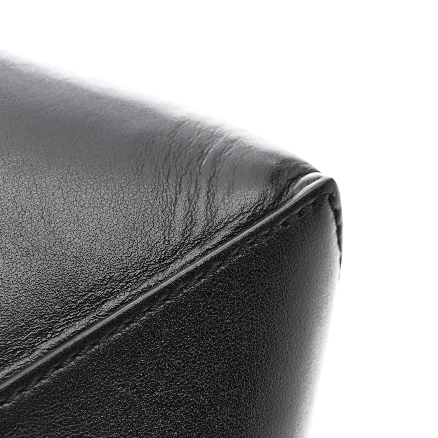Loewe Shiny Calfskin Mini Puzzle Fold Tote Black 13 of 14