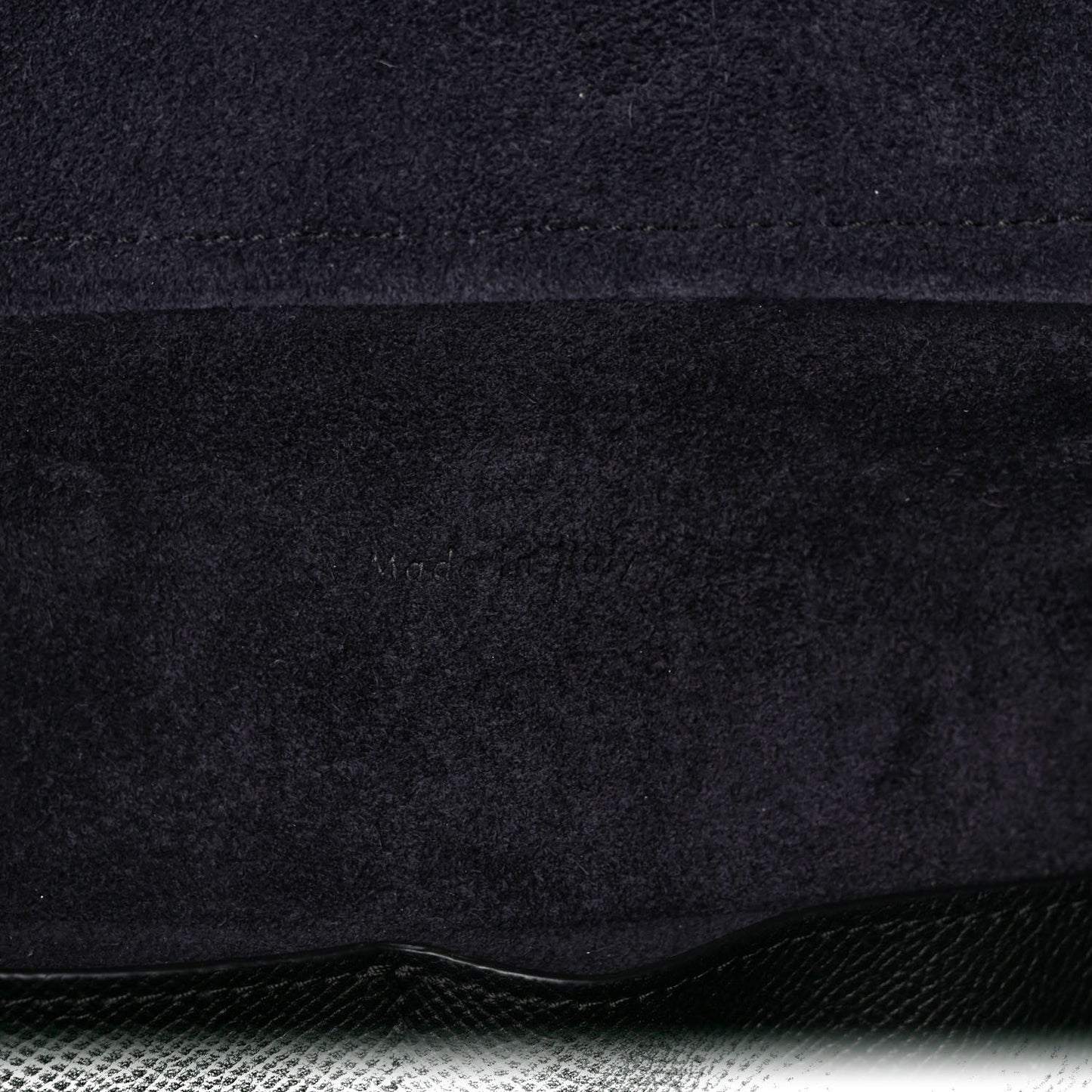 Grained Calfskin Small Belt Bag Black