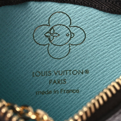 Louis Vuitton Monogram 2025 Christmas Animation Key Pouch Azur Frost 7 of 10