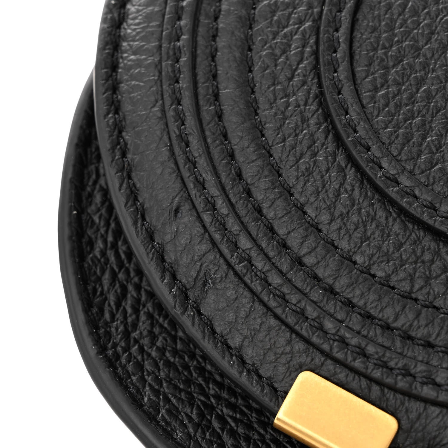 Chloe Calfskin Nano Marcie Saddle Bag Black 11 of 11