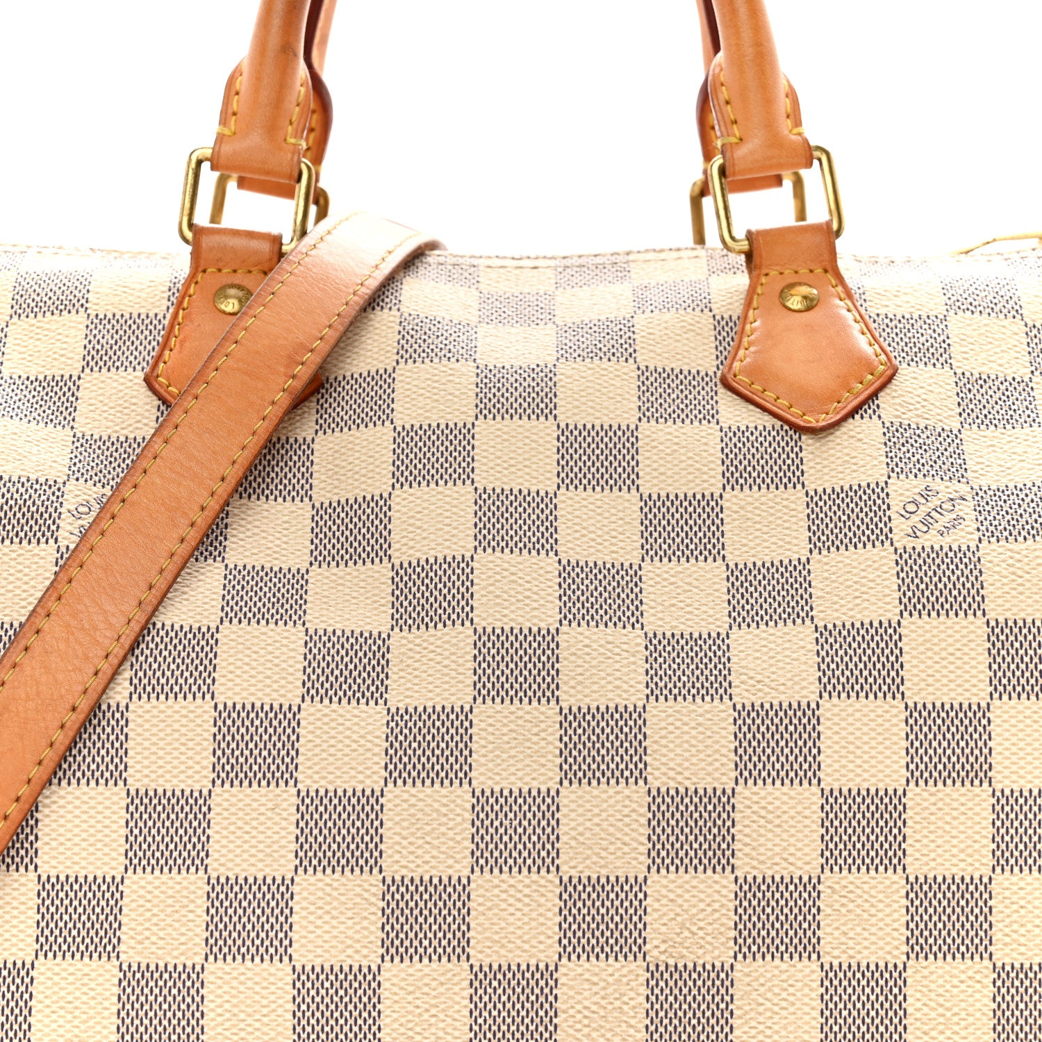 Louis Vuitton Damier Azur Speedy Bandouliere 30 8 of 19