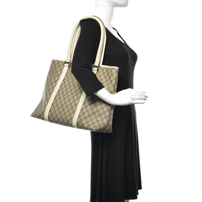 Gucci GG Plus Monogram Medium Joy Tote Off White 2 of 9