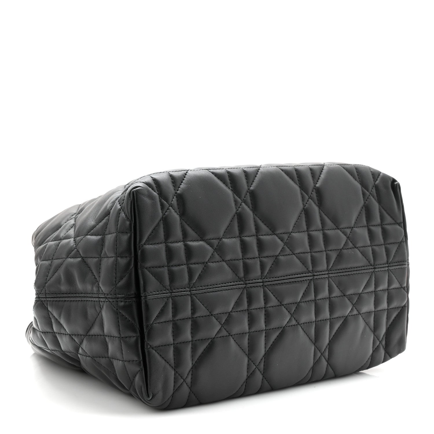 Christian Dior Calfskin Macrocannage Medium Toujours Black 5 of 11