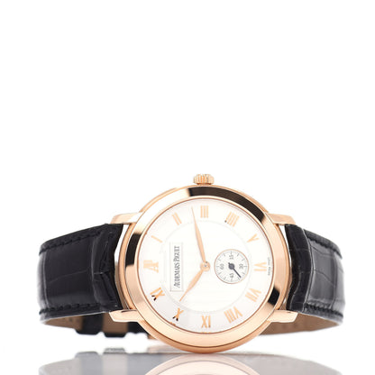 Audemars Piguet 18K Rose Gold Alligator 36mm Jules Audemars Classic Manual Winding Watch 15056OR.OO.A067CR.02 2 of 5