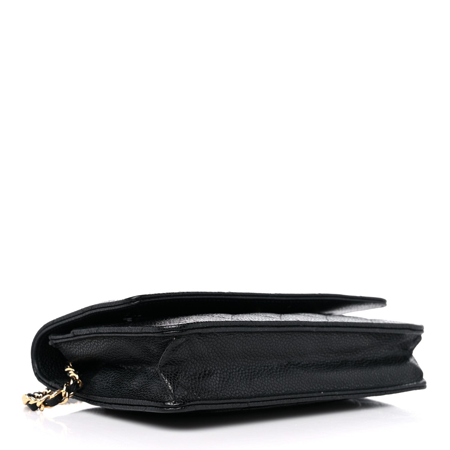 Chanel Caviar Quilted Wallet on Chain WOC Black 4 of 12