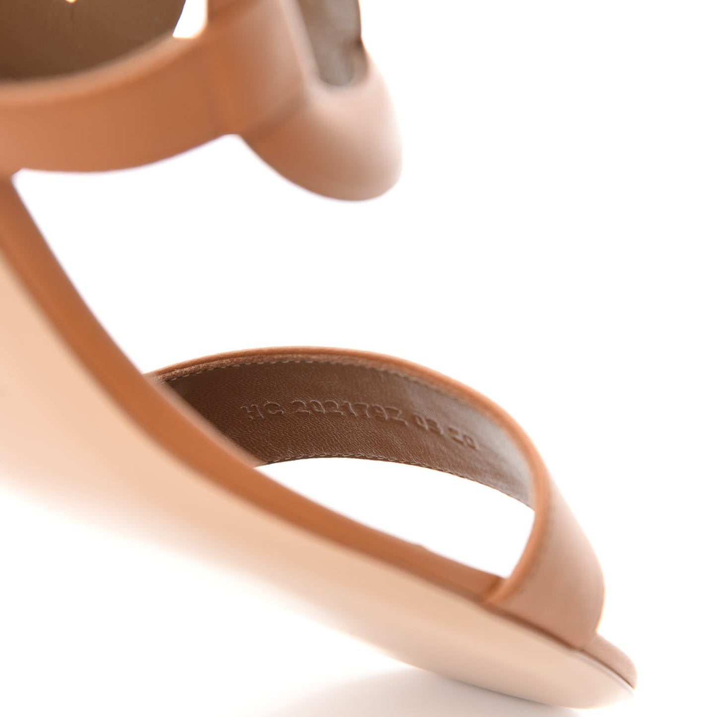 Nappa Bikini Sandals 37 Gold