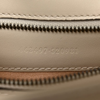 Gucci Calfskin Matelasse Small GG Marmont Shoulder Bag White 6 of 9