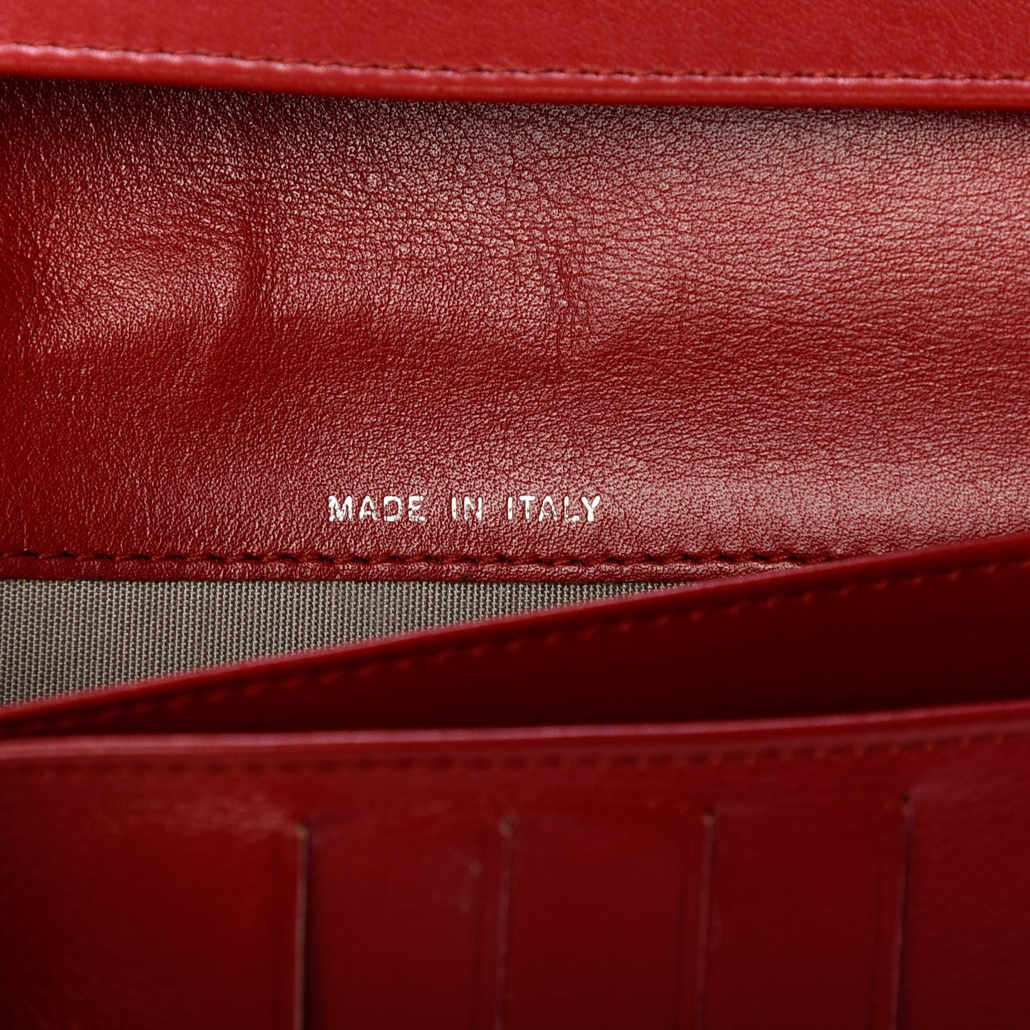 Caviar Timeless CC French Long Wallet Red