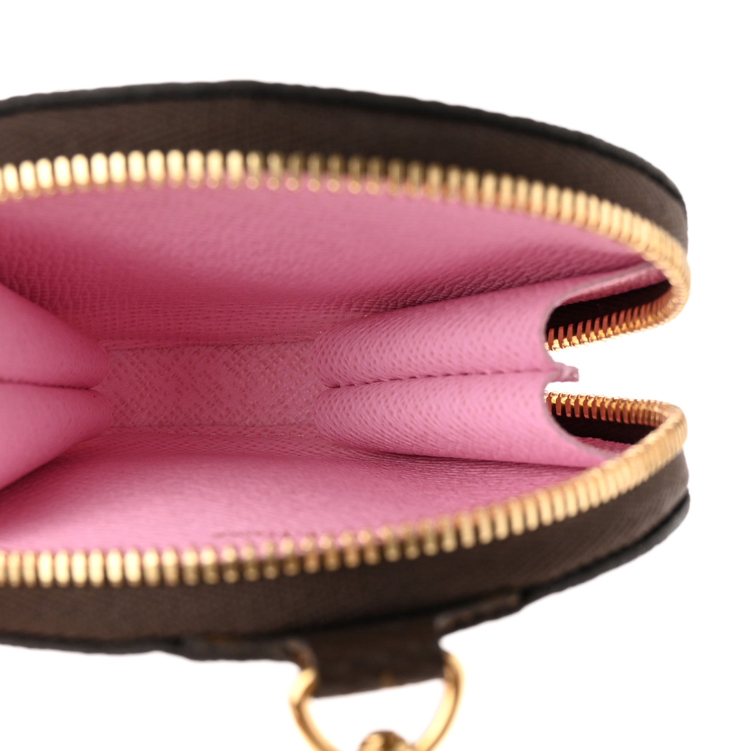 Louis Vuitton Monogram 2021 Christmas Animation Japanese Garden Round Coin Purse Wisteria Pink 4 of 8