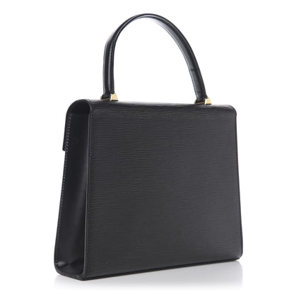 Louis Vuitton Epi Malesherbes Black 3 of 12