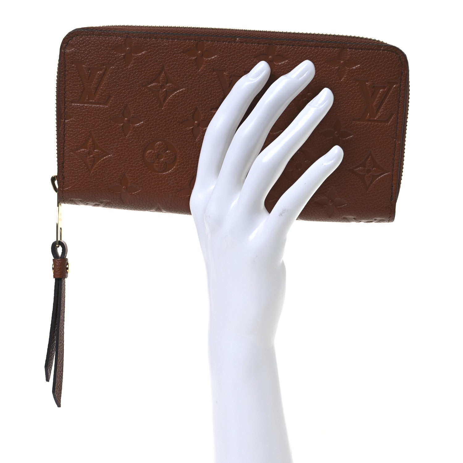 Louis Vuitton Empreinte Zippy Wallet Cognac 2 of 8