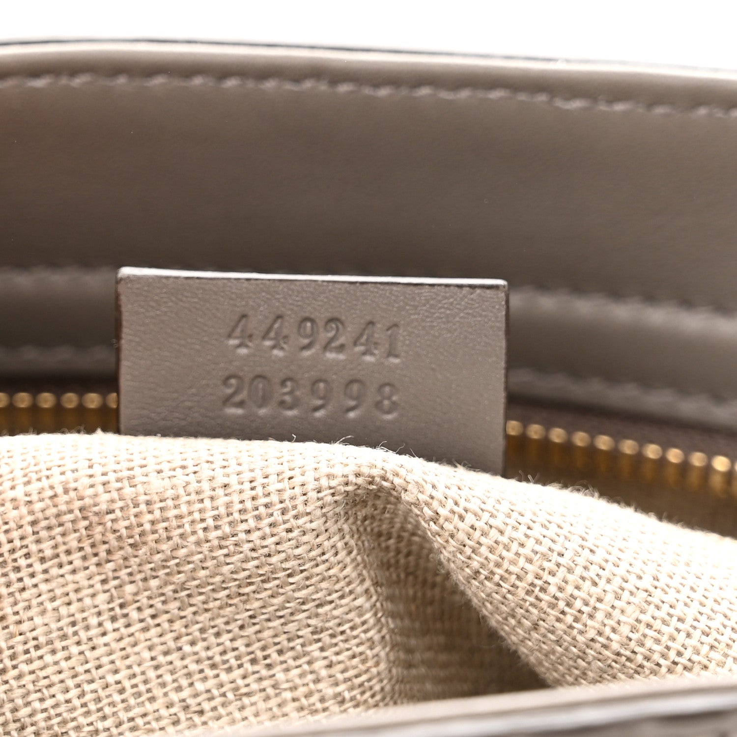Gucci Microguccissima Small Bree Tote Graphite 7 of 10