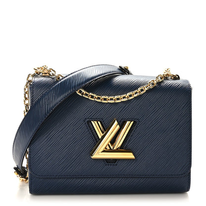 Louis Vuitton Epi Twist Shoulder Bag MM Indigo 1 of 9