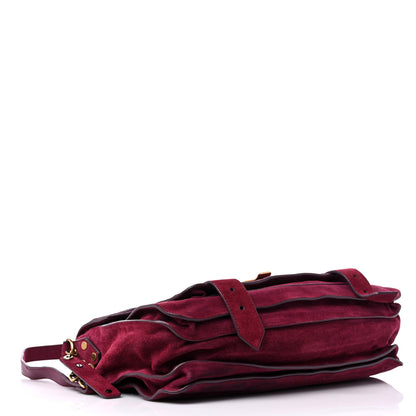 Proenza Schouler Suede Medium PS1 Satchel Raspberry 4 of 13