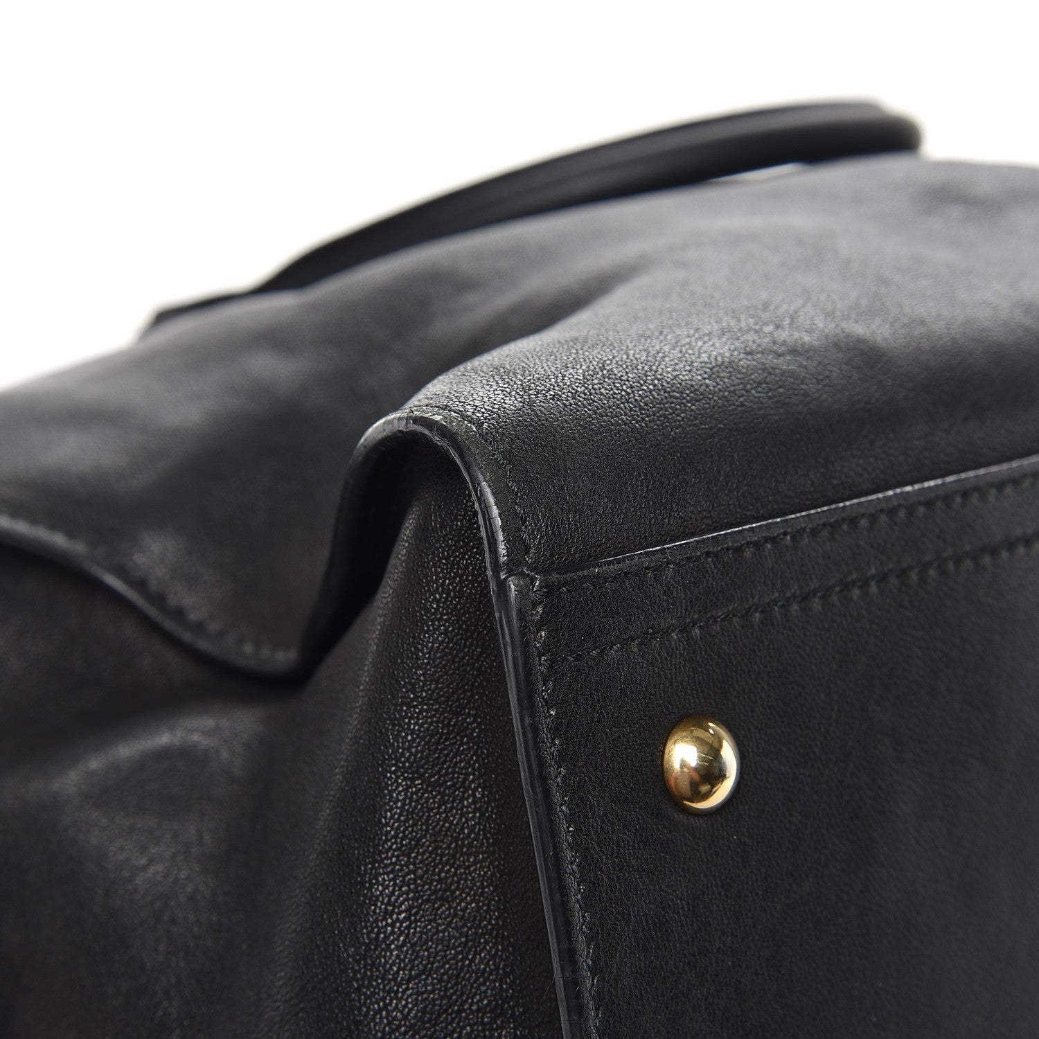 Saint Laurent Sheepskin Large Cabas ChYc Black 13 of 14