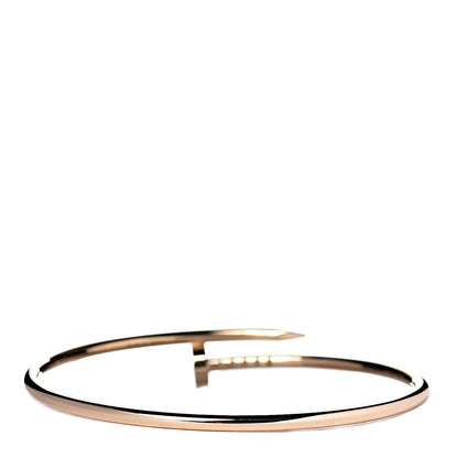 Cartier 18K Yellow Gold Small Juste Un Clou Bracelet 17 3 of 5