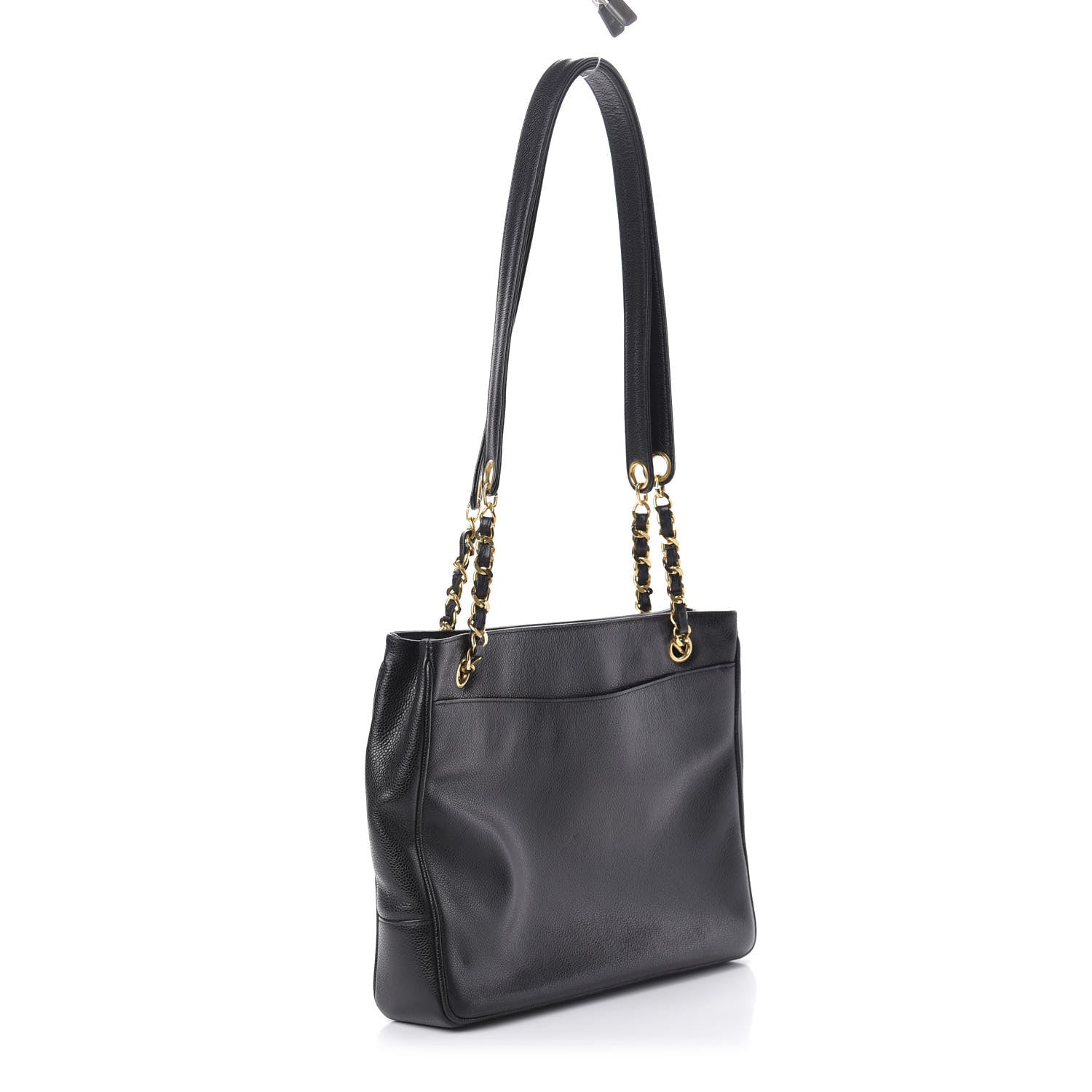 Chanel Caviar CC Shoulder Bag Black 3 of 11