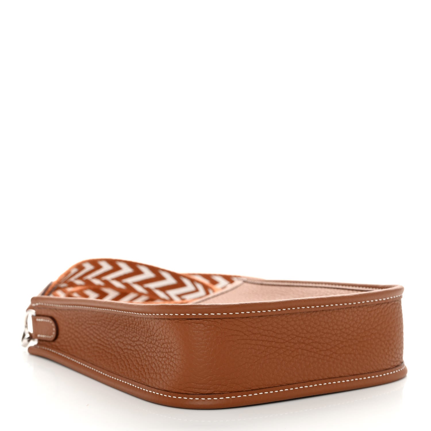 Hermes Taurillon Maurice Amazone Evelyne TPM Gold White 4 of 11