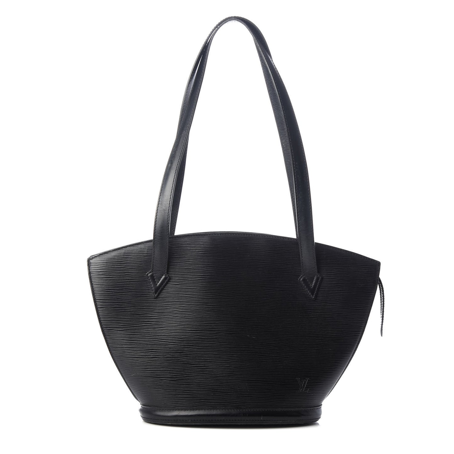 Epi Saint Jacques PM Long Straps Black