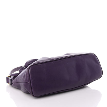 Prada Nappa Rosette Shoulder Bag Viola 3 of 8
