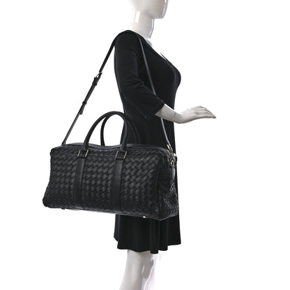 Bottega Veneta Nappa Intrecciato Duffle Bag Black 2 of 11