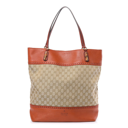 Gucci Monogram Laidback Crafty Tote Orange 1 of 11